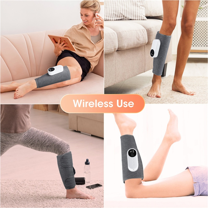 Air Wave Leg Massager With Graphene Heat Therapy high quality
